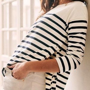 Sezane Noan Marinière Top